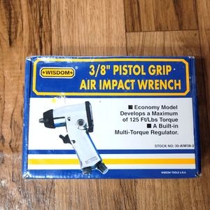 NEW! Wisdom 3/8-inch Impact Wrench Tool